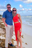 The orange is a beautiful color- wore to a beach wedding and it was perfect! - Karina N.