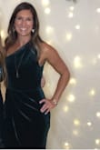 This dress fit really well and was comfortable to wear all night for my Christmas party. Wish I could say the same for my shoes, lol - Caroline M.