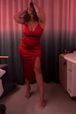 Felt so sexy in this dress. No bra needed just nipple covers. - Kimberly M.