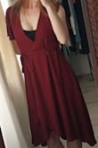 This is perfect for those dresses that are just a weeeeee bit low cut for this 41-year-old mom : ) - Carsley F.