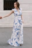 This dress was perfect for my engagement shoot! It was a little long for my height - with a pair of 2 or 3 inch heels though, the length is great. Fitting really well in the top and so cute and flowy through the bottom. Got SO many compliments on it! - Zoe F.