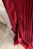 I really wanted this dress for a wedding I'm attending but it came with a lot of issues. The zipper wasn't quality and was hard to use, the skirt fabric had bad stitching so it didn't flow/sit right (pic attached), there were seams where you could see bad stitching. Also, the waist only connects to the dress right in the front, which didn't sit right and created a gap as it pulled down on the front of the dress. Additionally, the fabric covering my chest had something wrong with it and can only be described as "squiggly" for lack of a better word. I usually fit Lulus mediums pretty well, this was disappointing. - Carlyn V.