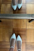 Ordered these to wear for my wedding and they're so cute on! Unfortunately one of the pearls was missing so I have to exchange them but they're very pretty and comfortable. - Megan B.