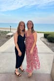 This dress is gorgeous and can be worn for almost any occasion. While the material doesn't feel like the highest quality it looks stunning in pictures. The lace up back allows for a tighter or looser fit. I got a small and it fit perfectly, there was still bust room as well! - Rachel L.