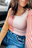 Great quality! I like things slightly snug/fit, so it fit perfectly. 5'7"/130lbs. M was a hair roomy so I exchanged for a small and it's perfect. - Danielle S.