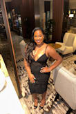 This dress was the perfect fit for a romantic couples dinner in Houston, TX. - Bri S.