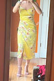 Plan on wearing this to a wedding in a couple weeks. Fit like a glove and super comfortable. The only thing is that the cowl neck wasnt super flattering on me because the fabric stuck out at the top (kind of like it does on the model too which you can tell from the side a lot). I pinned it with a brooch and it looks so much cuter because it fixed the extra fabric problem and created a more flattering neckline. - Isabella V.