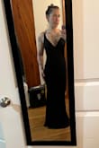 Love this dress. Quality made, thicker stretchy material so no need for a bra. Also gives you room to move/dance in. Hugs you in all the right places. Sexy yet classy! The back is bomb =£ - Amy T.