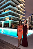 Absolutely gorgeous, stunning dress! I got the dress hemmed and tightened around the waist a little bit prior to the event but overall wonderful - Paula G.