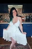 This dress is perfect for busy gals. It's elegant, well made and sexy. First time buying from Lulus and cannot wait to wear this as a wedding dress. I'll use some kind of bra alternative but I'm just in. - Kara B.