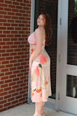 This dress fit great, I loved how good it looked on me. The only issue I had with the dress was on my bust. I did not like how the one side of the dress slipped below my boob it gave an odd look and I had to adjust it each time. - Rhyan Z.