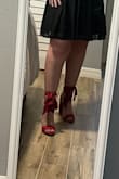 Perfect red heel! Perfect with a black dress - Sydnee P.