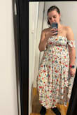 Fits perfectly! Got the option to wear it sleeveless or with sleeves which is great! I'd recommend to make a similar version of it with short sleeves or a halter neck. - Josefina E.