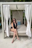Perfect for a bustier girl! Comfortable straps in a spot that doesn't dig into your neck. Buttery soft fabric and conservatively covers other than the bust area. - Katie P.