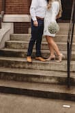 I wore this dress for my Courthouse wedding. It was perfect and very flattering! - Rachel R.