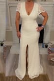 Beautiful dress and great material just not the one for me. - Amanda W.