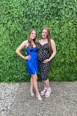 I bought this for a summer wedding and loved it but it ran super small. I would definitely size up. - Carly E.