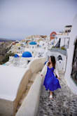 Absolutely love the colour and the length of the dress.  I wore it for my Santorini trip and it went really well with the blue-domed church. - Carmen W.
