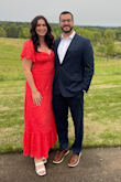 I bought the coral dress for my friend's wedding and WOW! It's truly so beautiful in person. The detailing and material are so nice. Lightweight but warm enough at night. And it's flexible with the sizing due to the tie in the back. I got so many compliments and I felt so confident! I'm definitely buying the white dress for my own wedding events this fall!!! - Sydney K.