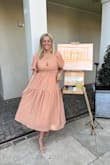 I get so many compliments on this dress, I love it so much. It's comfortable and the fabric is light. Perfect for spring and summer. - Kelsey S.