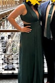 Loved this dress. Beautifully made and received a lot of compliments. A little king and needed to wear at least a 4" heel so if you're shorter than 5,6 might need to alter. Otherwise great material looks like the picture - Olga N.