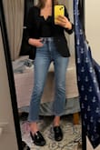 Loved! Cap sleeves aren't my thing, I mainly bought to wear under a blazer with high rise jeans to a friend's bachelorette party. Turned out great because bust fit amazing (no bra needed, nor could you get one on if you wanted to) super flattering. Caps were a little big for my thin arms as suspected but size was right on the money in general. Highly suggest for small busted as well as large, I imagine it would give nice cleavage to those well endowed. Solid purchase, comfortable. Size small was hood for me, xs would have been too small for my torso. - Michele P.