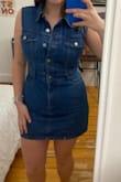 Looks so cute and perfect for spring and summer! It's a bit tight in the bottoms but that's all and the top looks great more open or closed all the way! - Halle B.