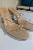The fit is to be as expected, and they're super easy to walk in as a person who doesn't wear heels. Comfort is 8/10 mainly because I don't know how to walk in heels as much. Would definitely recommend if you need a cute simple pair of heels for any outfit. - Makayla B.