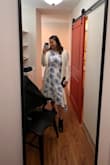 I bought this dress for a wedding and it was so cute. I got so many complements on it!!! Plus it hides my armpit fat which is one of my insecurities. Highly recommend!!! - Alicia B.