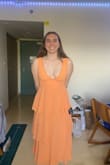 As soon as I saw this I knew I needed it. I am not lying it looks so good. I bought it for a wedding and it was perfect. So light and flowy. You can dress it up or dress it down. 

*these are photos taken by my mom so don't judge* - Mary W.