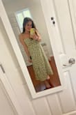 Very comfortable. Perfect for wedding guest dress for an upcoming spring wedding. - Colleen C.