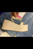 The strap broke the afternoon of the first day I wore them. I was SO EXCITED for these shoes and honestly have never had any issues with any prior shoes from Lulus. However, these didn't even last a day :( I did contact them within minutes of it happening and they refunded me immediately! Awesome customer service! - Tristen M.