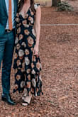 Wore this to a November wedding in Hilton Head and I absolutely loved it! I did need some fabric tape for the bust area to keep it in place but that was an easy fix. - Dylan P.