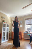 This dress is wow. I purchased it for a wedding. Very skeptical in the beginning however when I put it ON I absolutely loved it . Perfect fit, length and material. Happy I bought it - Anamaria S.