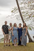 Wore this to a casual family wedding in PR! It was perfect - very light and loose for the heat, but with good coverage and comfortable. the material is stretchy which is why I marked it as a little large. - Angela C.
