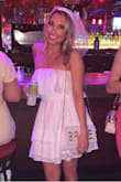 Adorable, comfortable, flowy dress for my bachelorette weekend in Florida! Wore with nude wedge sandals. - Michelle S.