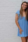 Great dress!! I would definitely size down!! - Kendall P.