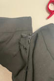 Do not buy. Cheap zipper. Zipper worked for the first 3-4 zips then it started to snug on the material. I had to cut myself out of the pants with scissors. Imagine being at an event, having to go to the bathroom.. only to have to cut your pants to use the washroom. Terrible. Would not recommend. - Julia G.