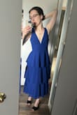 I ordered 3 different dresses in XS. The other two fit perfectly. This one, I could barely zip up at the torso. The dress itself was good quality, but I just didn't find it flattering for me, especially compared to the other two I ordered. - Aimee D.