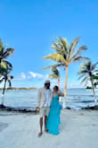 Wore it at a friend's wedding in Playa del Carmen and was just the perfect dress for a beach wedding. It was a bit tight I would have preferred a size L bit it wasn't available so I went for the M - Alejandra M.