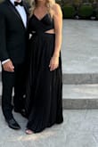 I wore this dress to a black tie optional wedding.  It is very long so I did need to get it hemmed.  Received so many compliments! Love it! - Sara P.