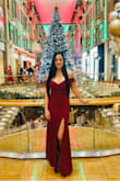 Very comfortable dress, the material is kind of thick which makes it fit really well, and is great quality. It fit me just just perfectly, may be a bit too tight if your just is bigger. - Christal W.