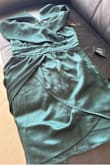 I was really excited to wear this dress, the colour is gorgeous and the quality is great, but unfortunately, it runs really small so I was unable to wear it, and hardly get it on. I was quite disappointed with how much these dresses cost and the sizes not being correct. - Christal W.