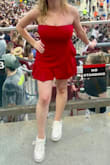 So so comfy - wore it to the Taylor Swift tour and it was breezy and super cute, especially for a *red* era. - Ashley L.