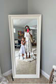 I absolutely love it- I get compliments every single time I wear it. Also, the material is amazing- doesn't wrinkle, perfect to travel to that beach destination with you or Europe! Great to mix and match for other looks ie skirt with w white sweater for a summer evening or a button-down shirt for easter or church. It's super chic - Andreea N.