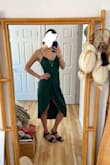 This dress was perfect for my event! It is very comfortable to wear, light and of a beautiful color. I recommend it :) - Samantha D.