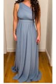 We ordered this for my bridesmaid and it was absolutely stunning. I think it looked better in real life! It fits perfectly too. My bridesmaid was so happy with the length and fit!! - Rachel S.