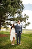 I got this dress for my elope wedding and was just  perfect so cute and confortable, I felt beautiful in it, was exactly what I was looking for it, I was nice just get it online very easy and arrived early - Ingrid D.