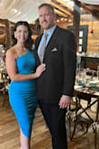 This made me feel so comfortable but was form-fitting and sexy. The blue was beautiful. I got a lot of compliments - Stephanie H.