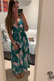I wore this for a cocktail hour at a beach wedding and received so many compliments! It was very flattering and fun. - Jill F.